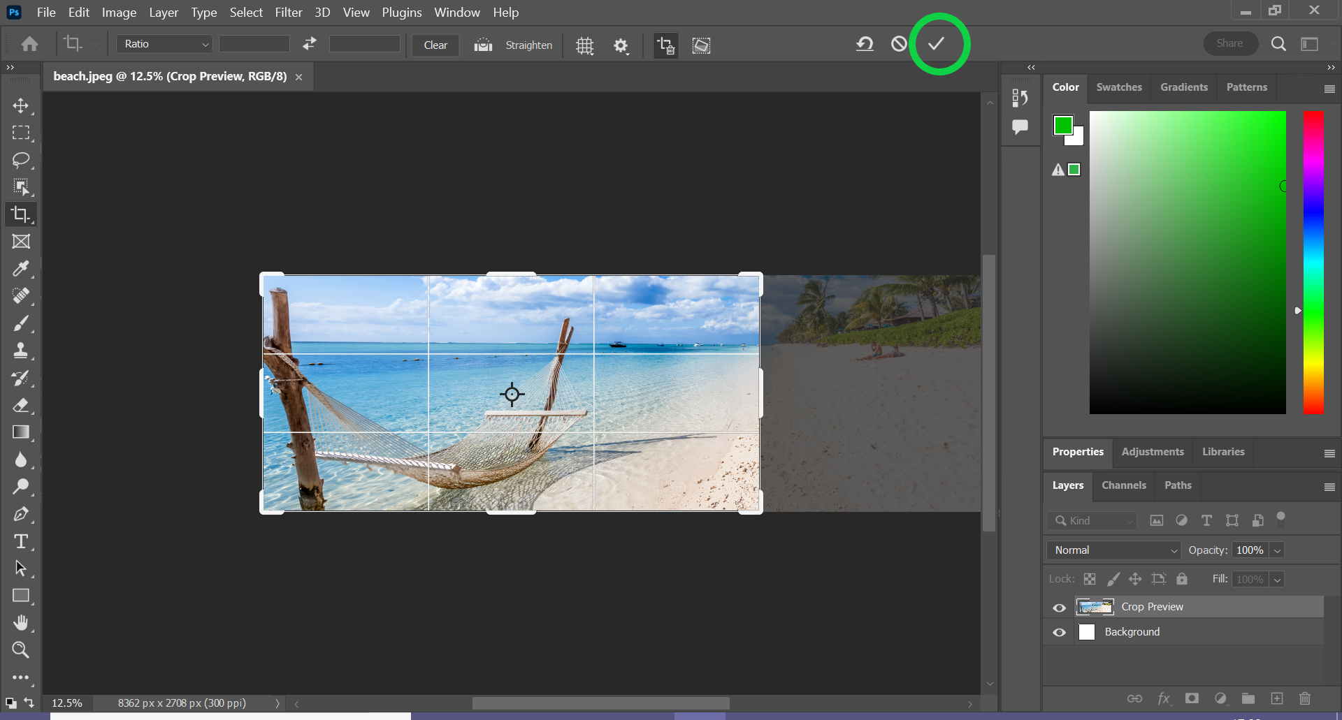 1656971296 314 Comment recadrer dans Photoshop