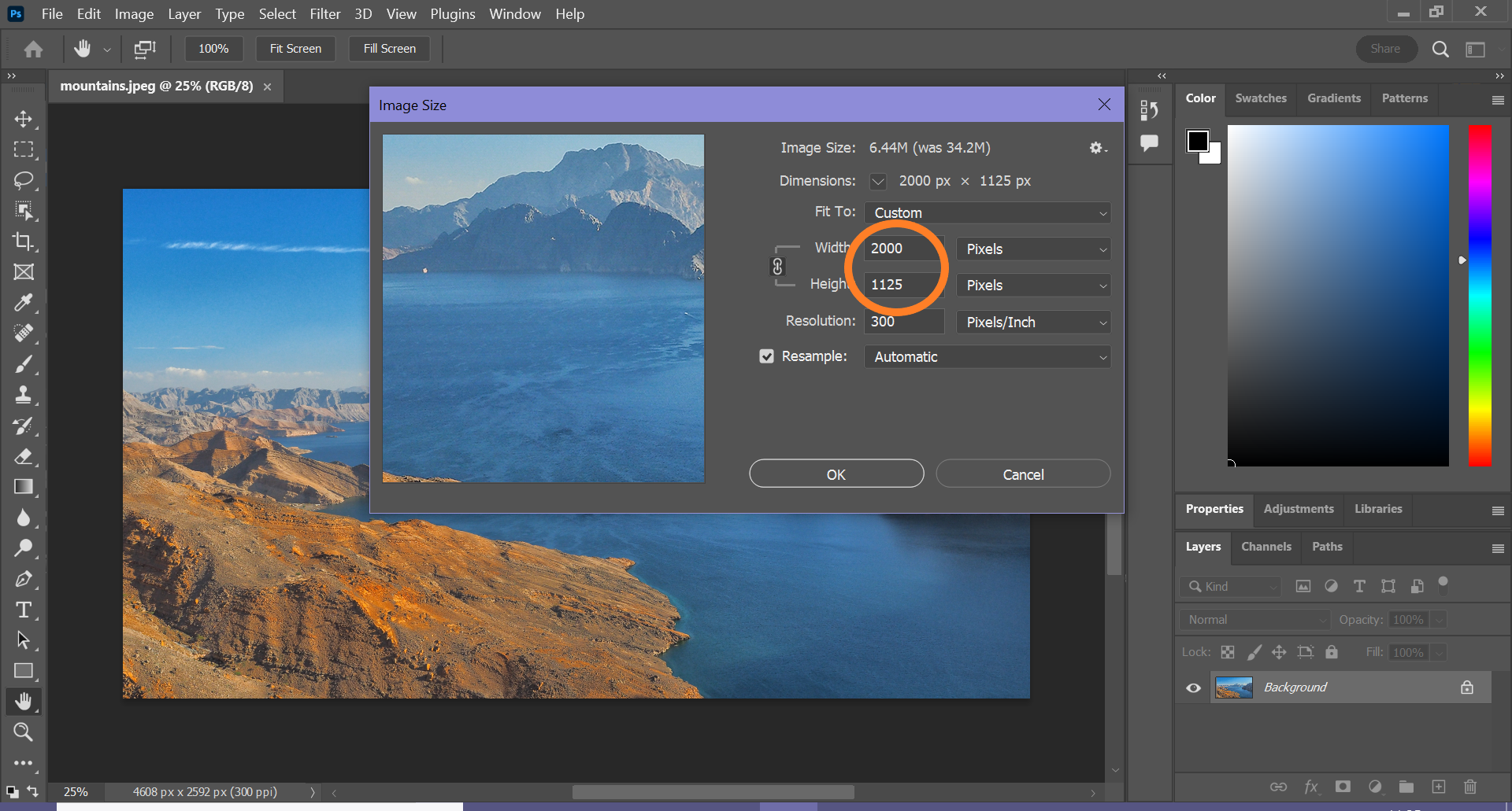 1657027459 417 Comment redimensionner une image dans Photoshop