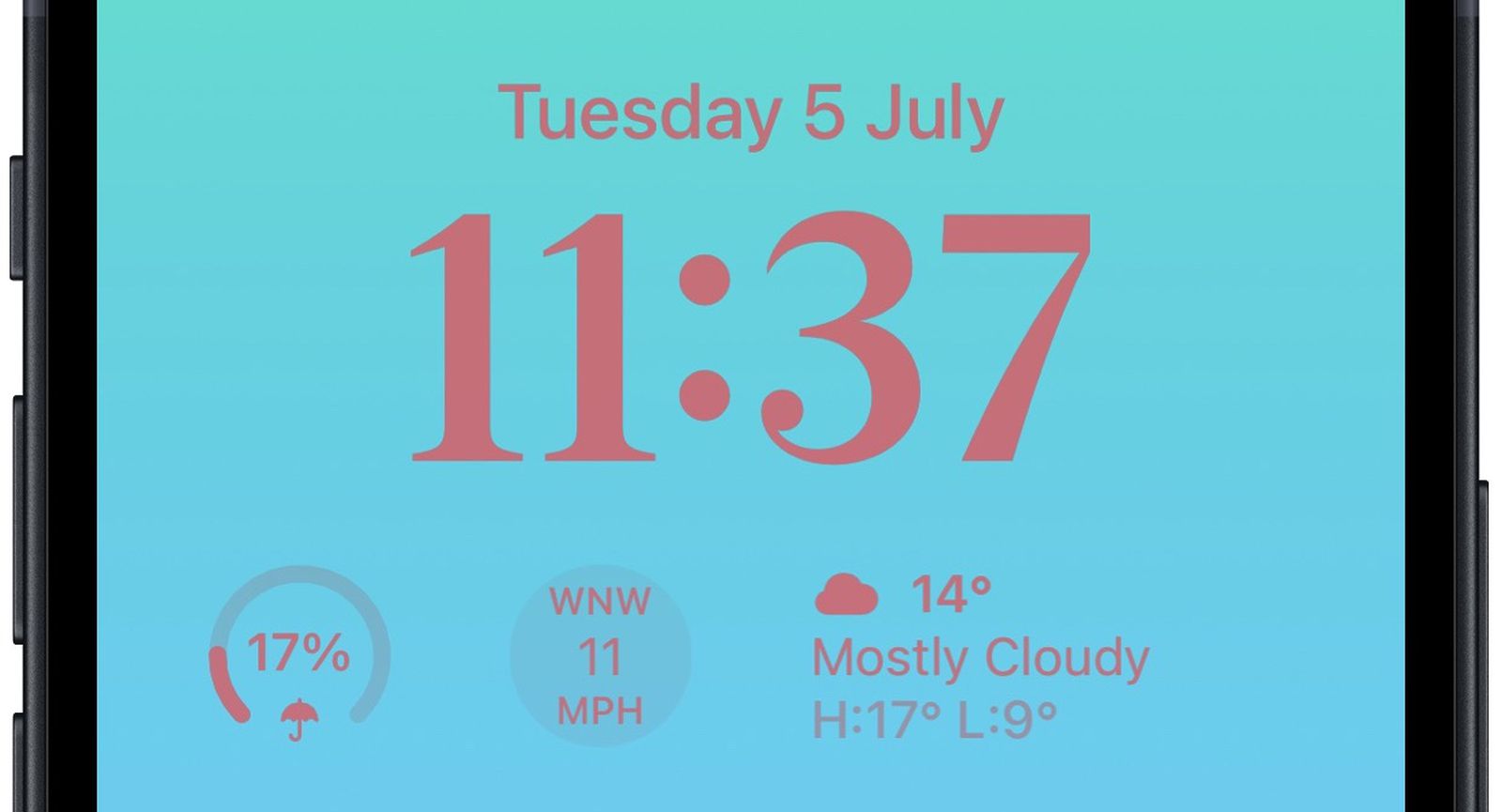 1657301047 iOS 16 Comment afficher les previsions meteo sur lecran