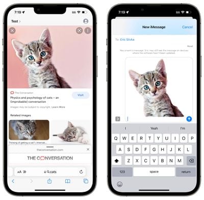 safari isoler le sujet ios 16