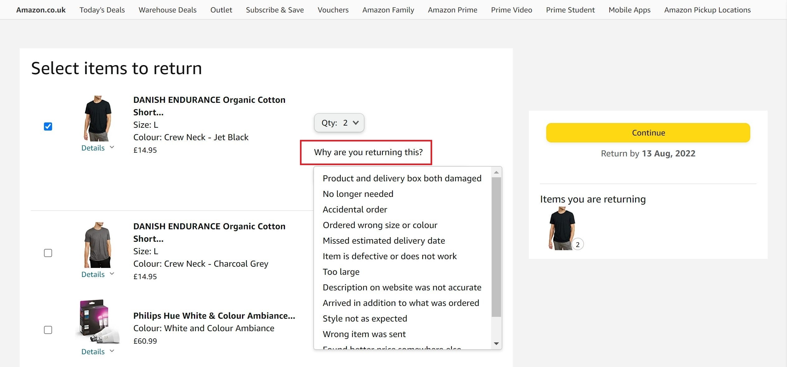 1657852329 931 Comment retourner une commande Amazon