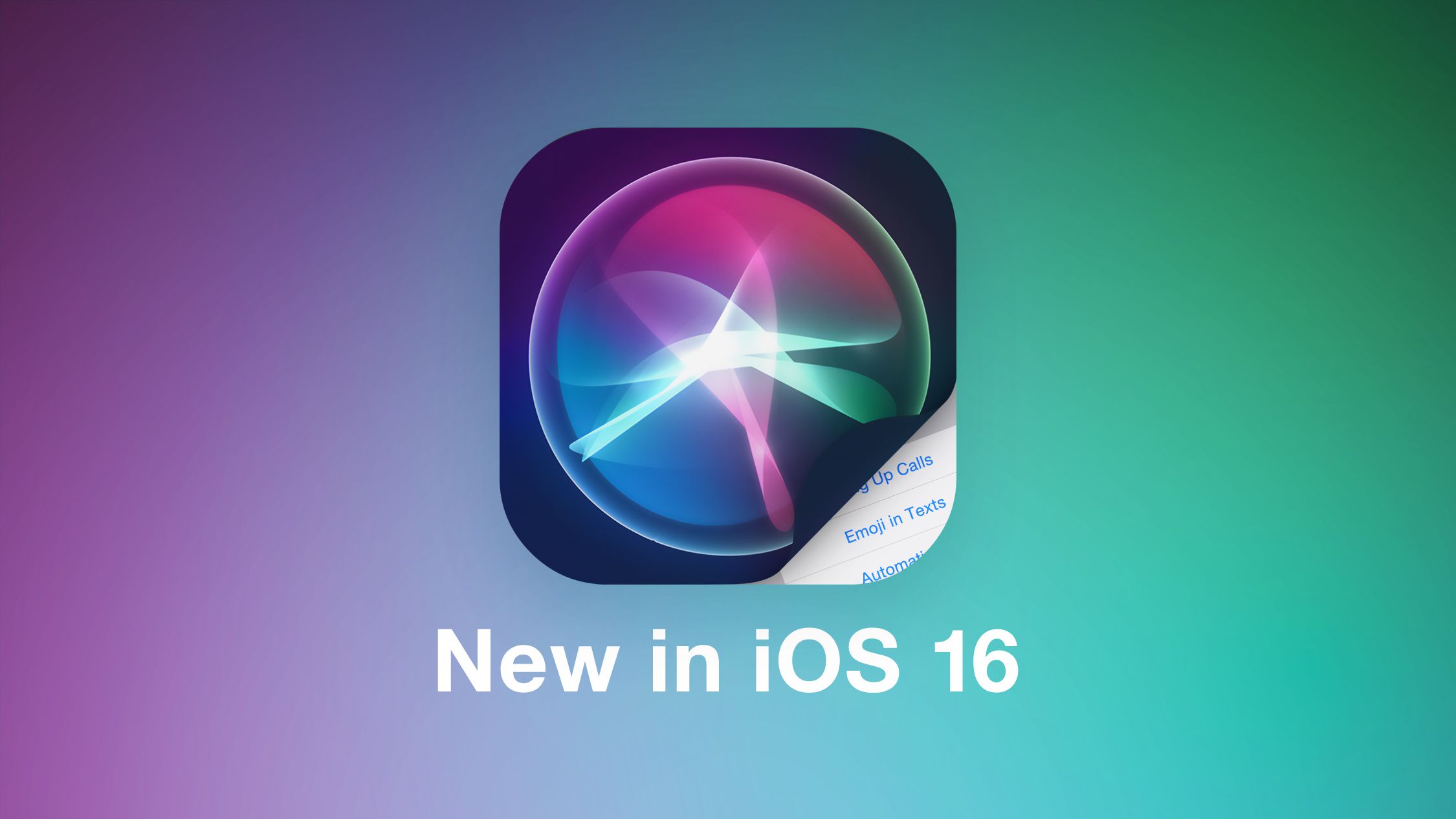 1658453531 Tout nouveau avec Siri et la dictee dans iOS 16
