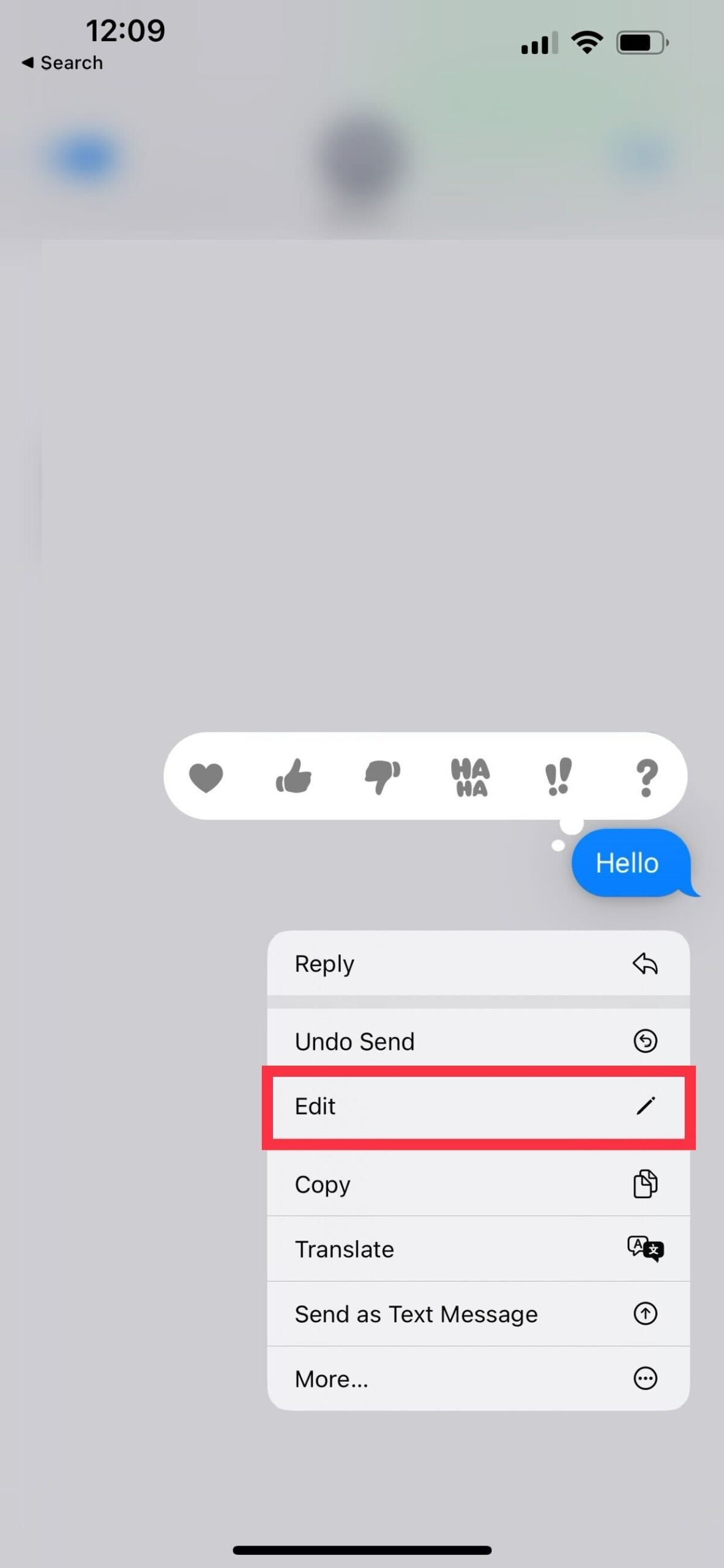1658791454 39 Comment modifier un iMessage sur un iPhone avec iOS 16