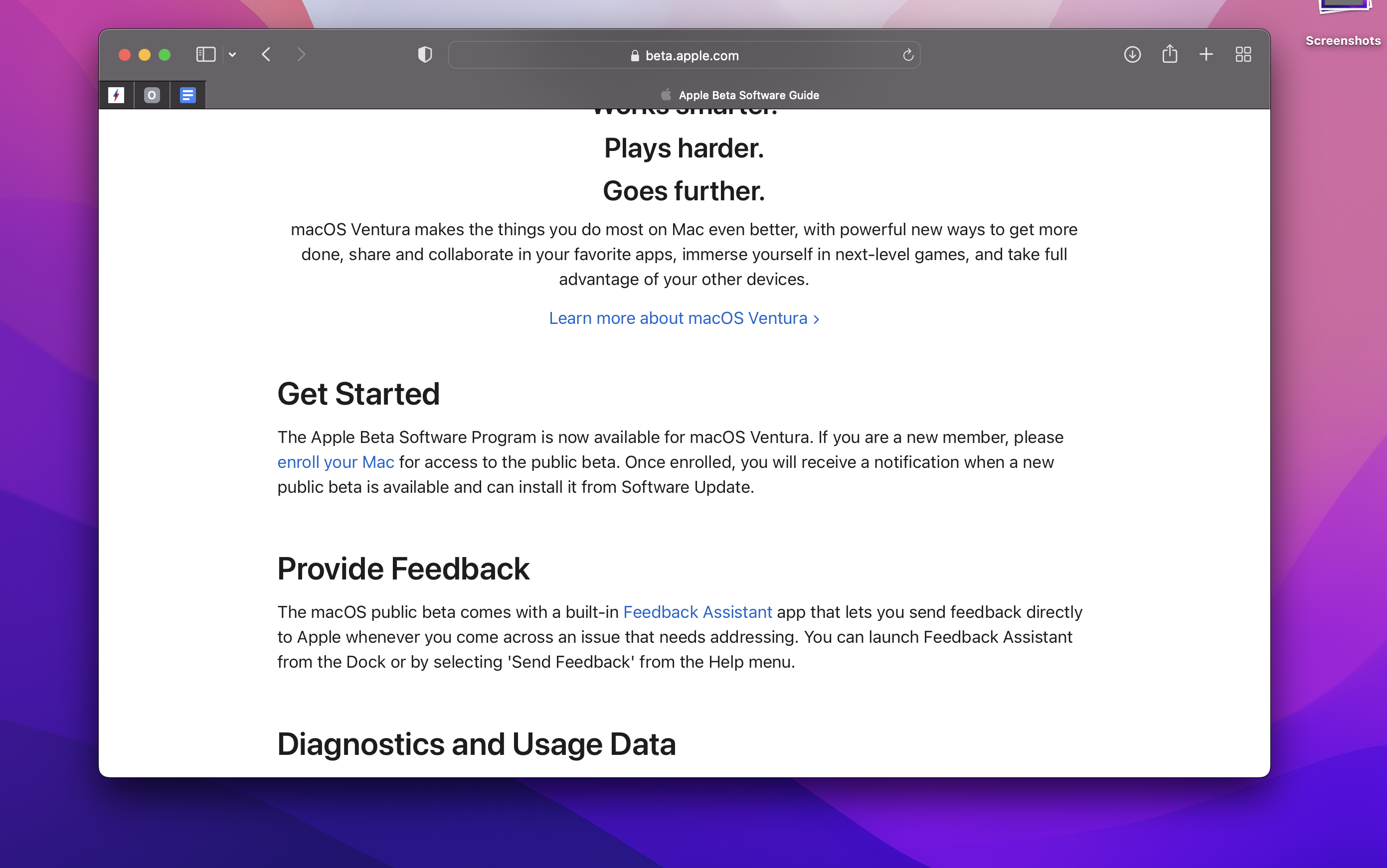 1658908809 892 Comment installer la version beta de macOS Ventura sur votre