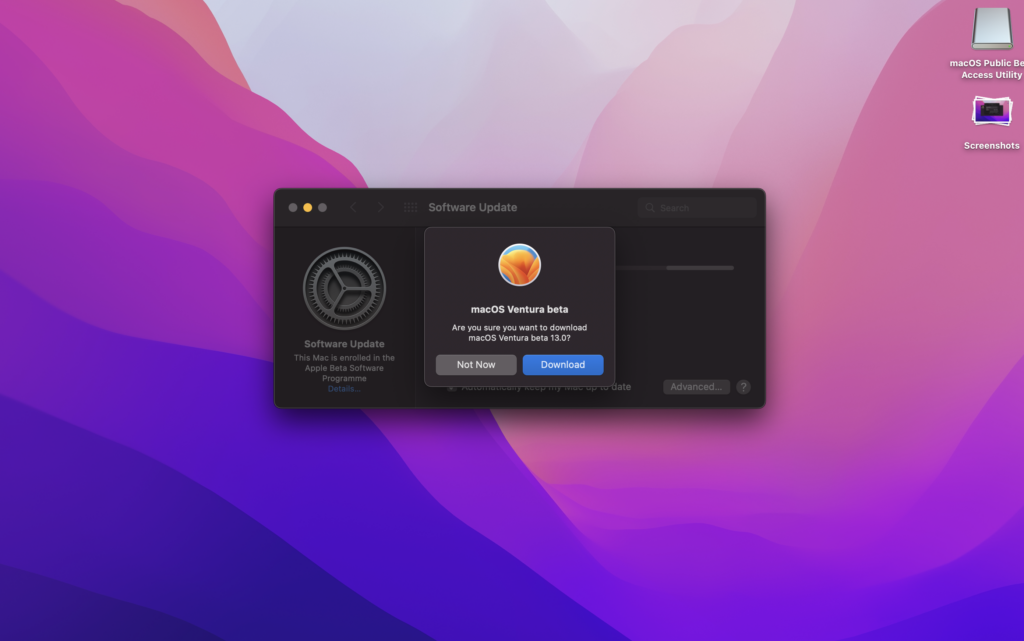 1658908810 Comment installer la version beta de macOS Ventura sur votre