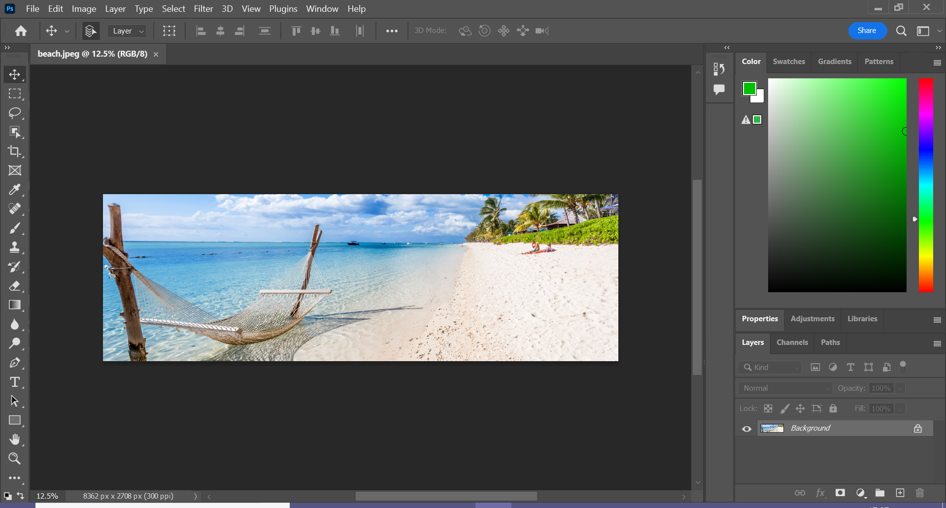 Comment recadrer dans Photoshop