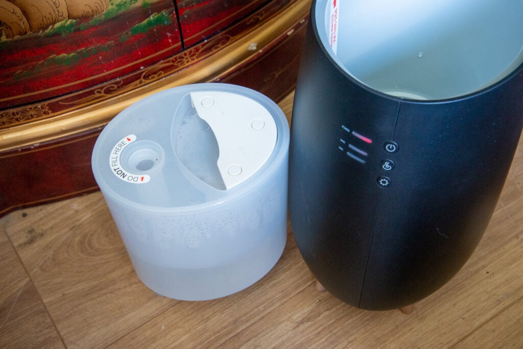 Réservoir d'eau de l'humidificateur à ultrasons Duux Tag 2
