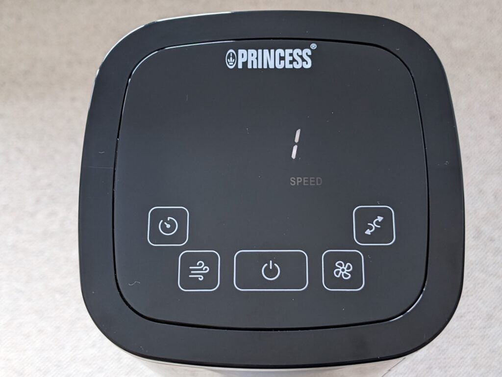 Commandes du ventilateur Princess Smart Tower