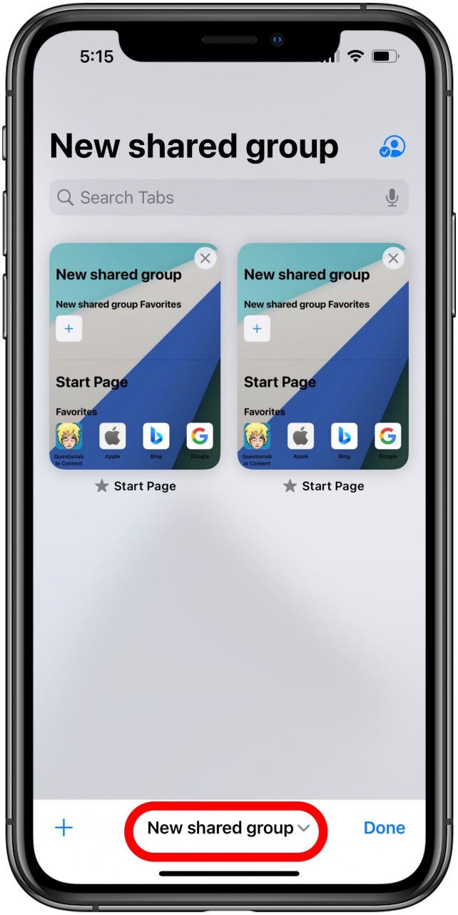 1659591125 876 Comment configurer et utiliser des groupes donglets partages dans Safari
