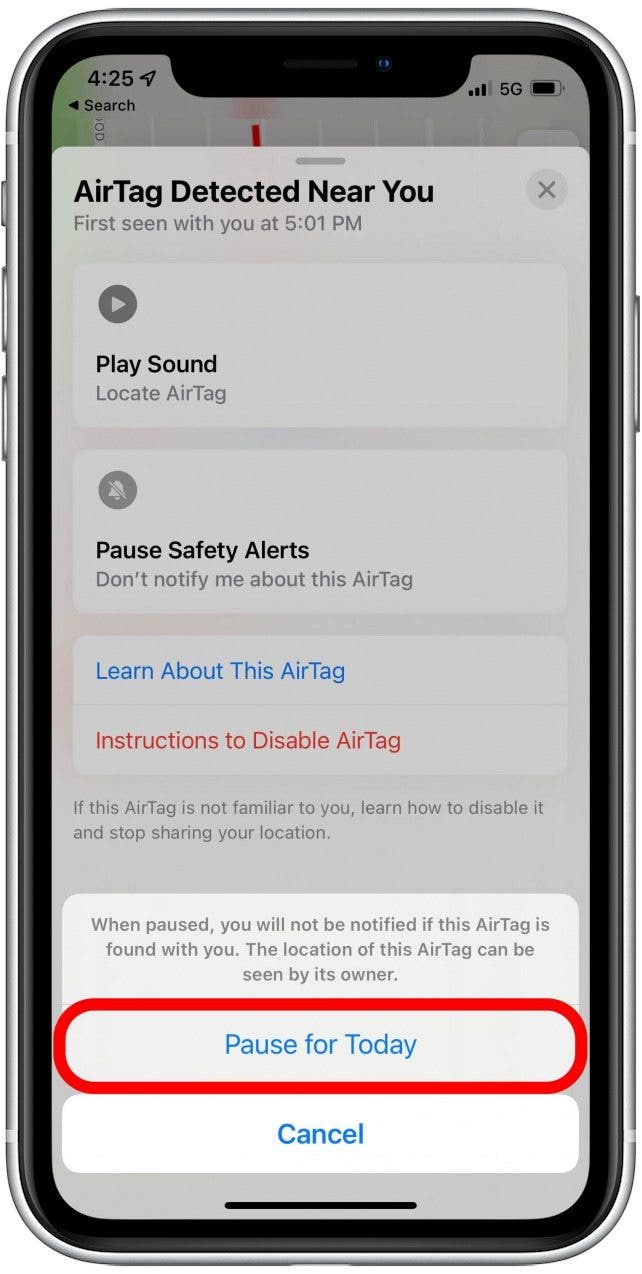 1659699609 733 Comment rechercher des AirTags sur iPhone et eviter detre suivi