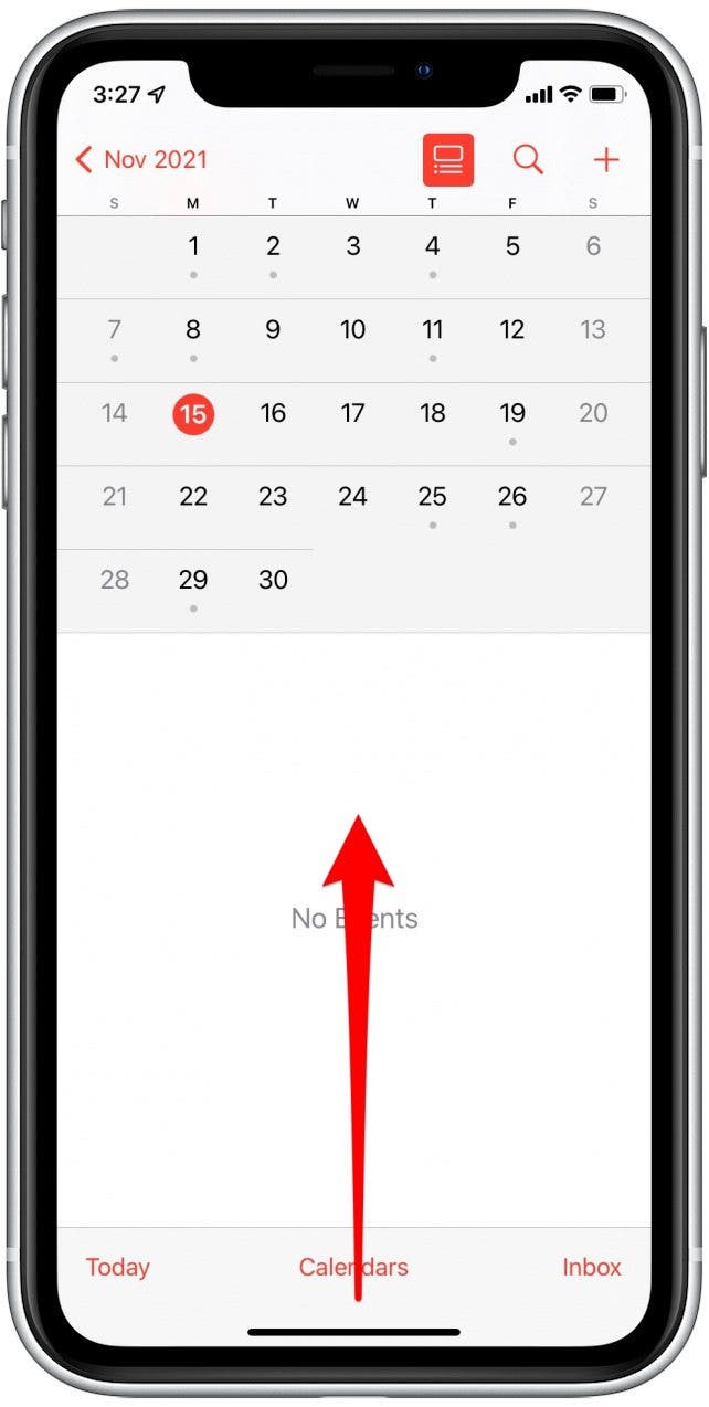 Balayez vers le haut pour ouvrir App Switcher
