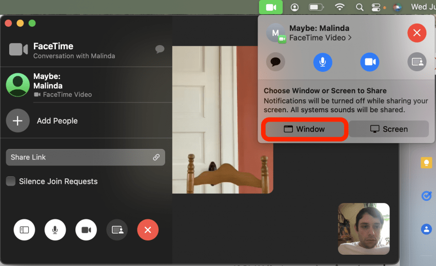 1660197365 206 Comment partager un ecran FaceTime sur Mac 2022