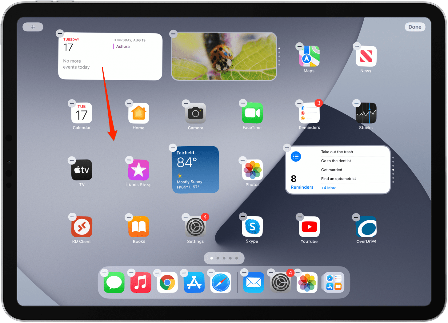 1660232886 417 Comment ajouter un widget a lecran daccueil dans iPadOS 15
