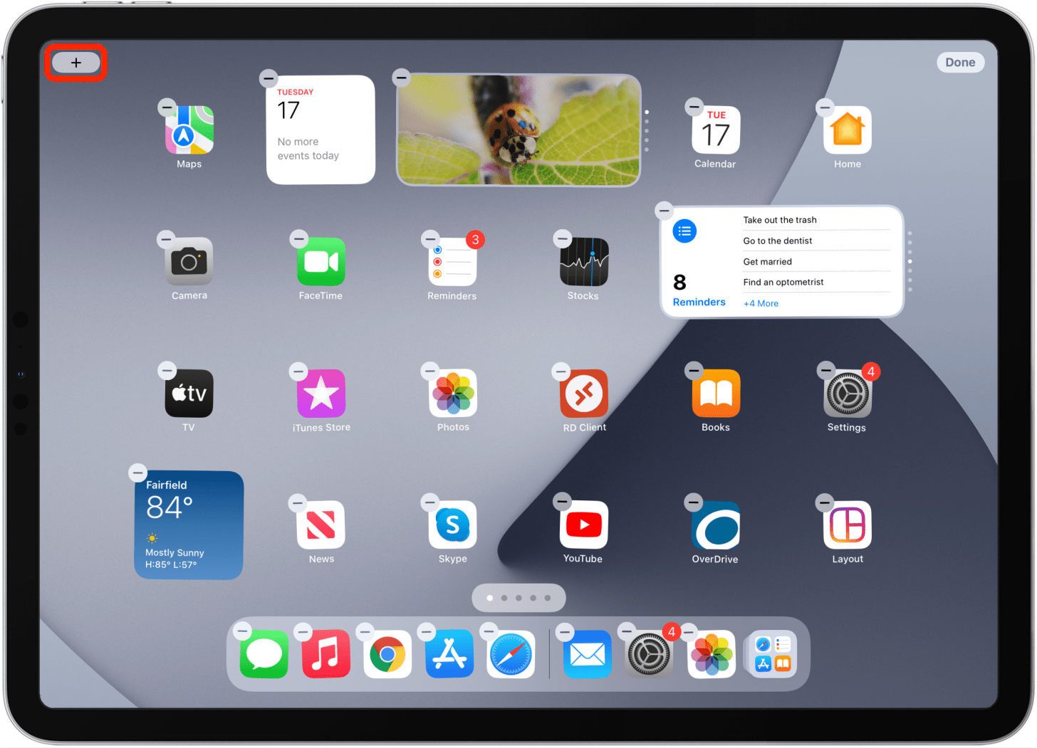1660232886 643 Comment ajouter un widget a lecran daccueil dans iPadOS 15