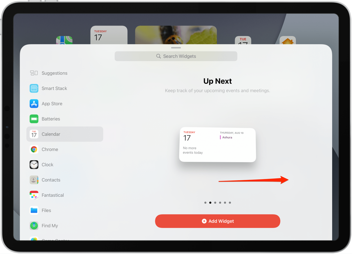 1660232886 814 Comment ajouter un widget a lecran daccueil dans iPadOS 15