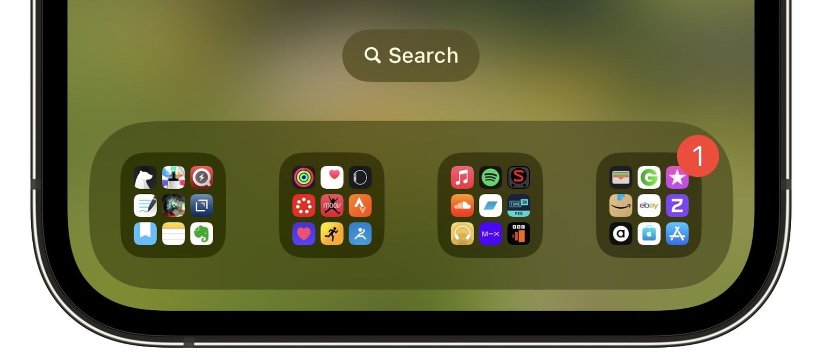 1660642326 iOS 16 comment supprimer le bouton de recherche de lecran