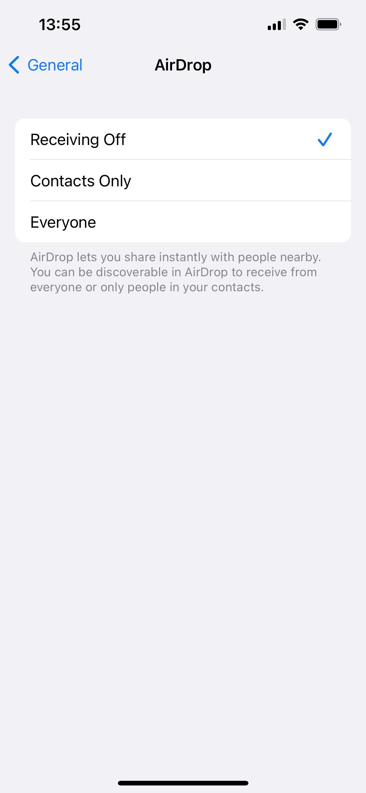 1660792088 933 Comment desactiver AirDrop sur votre iPhone