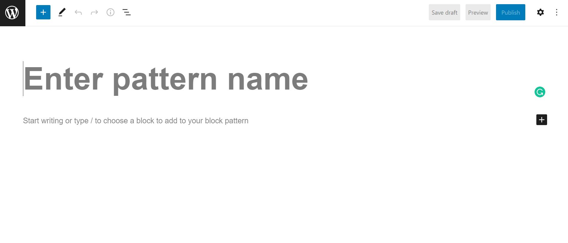 créer un motif via un plugin
