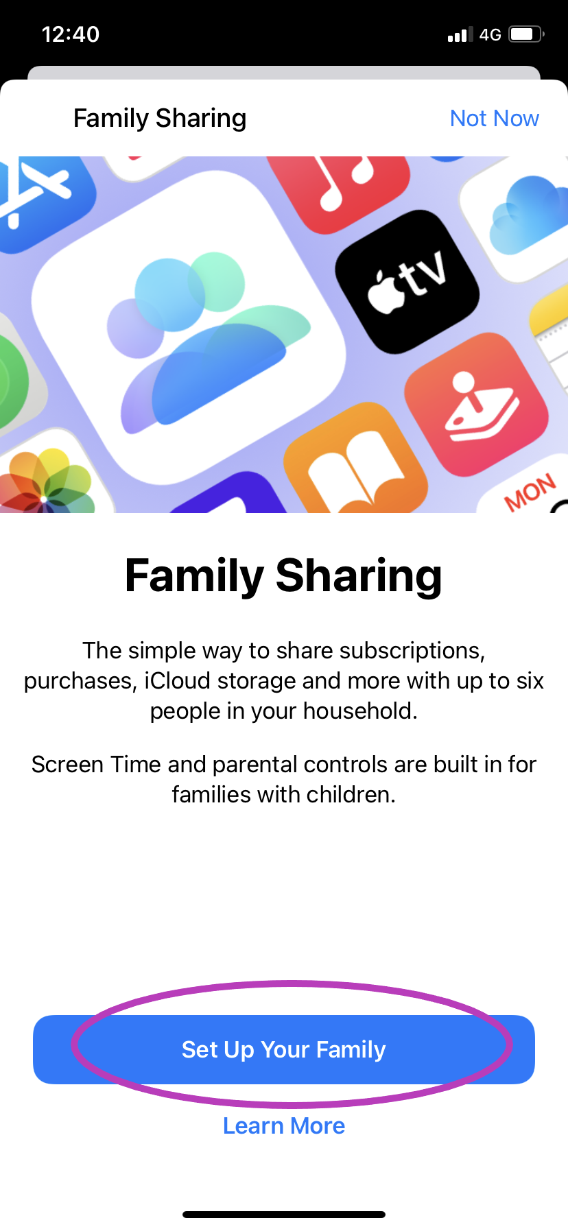 1660848009 834 Comment configurer le partage familial iOS