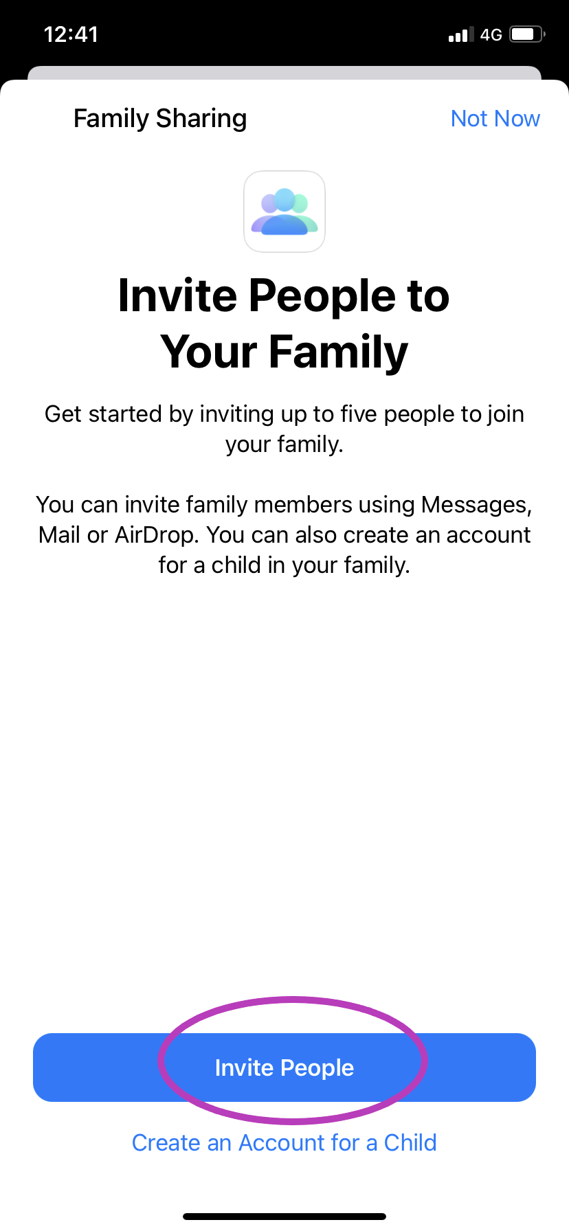 1660848009 967 Comment configurer le partage familial iOS