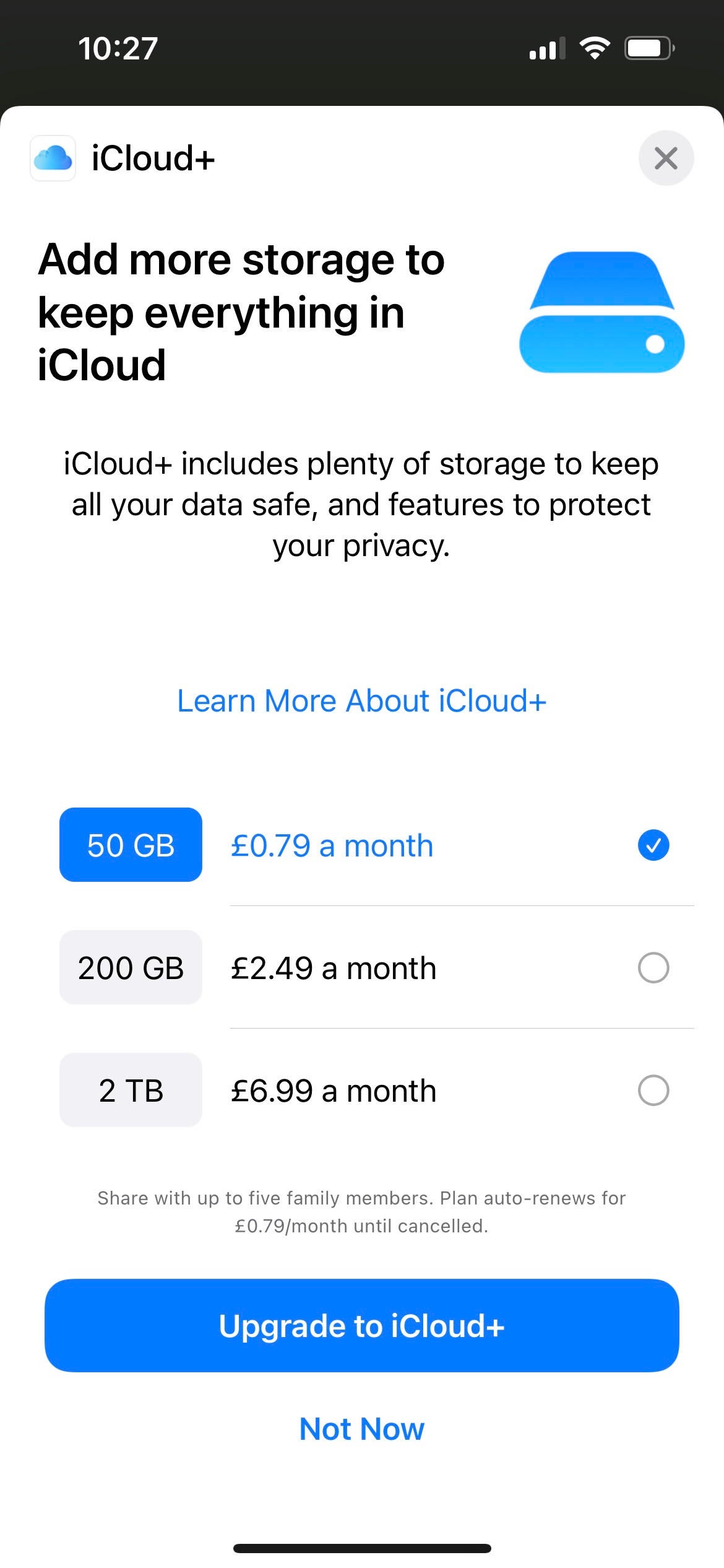 1661183768 542 Comment changer votre plan de stockage iCloud sur votre iPhone