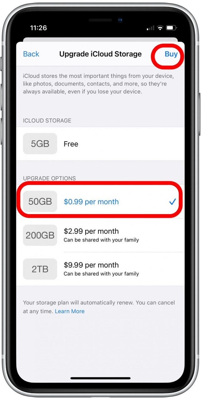1661198407 541 Comment modifier les plans de stockage iCloud et annuler les