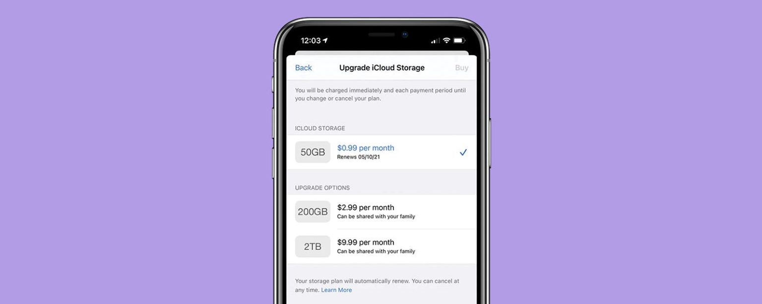 1661198409 Comment modifier les plans de stockage iCloud et annuler les