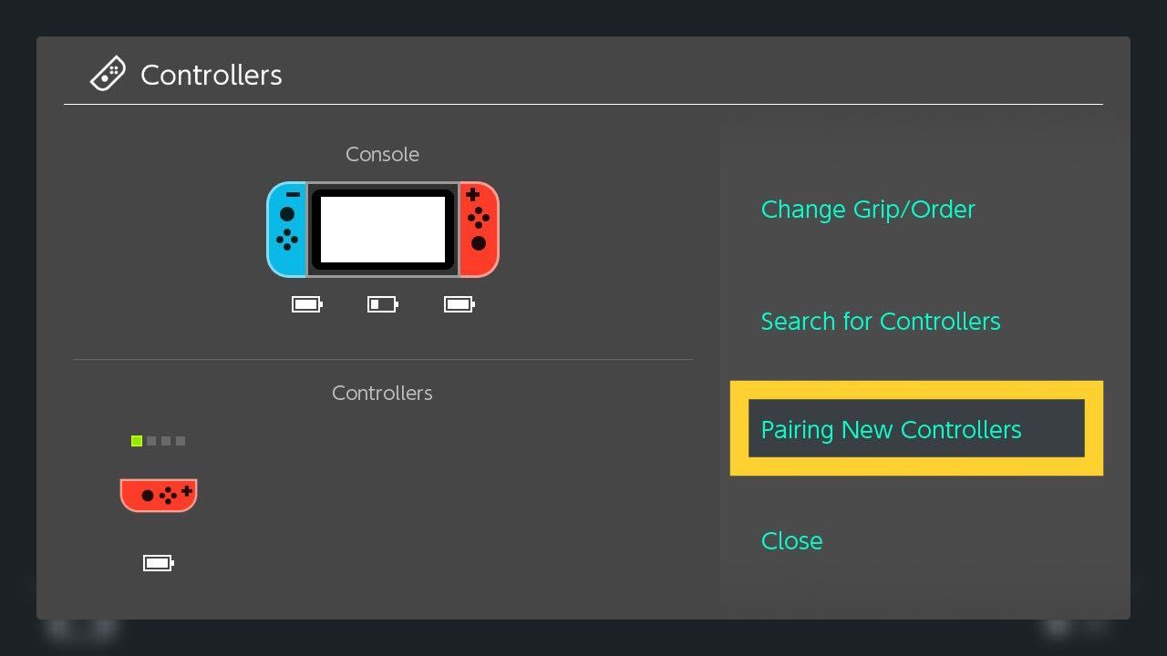1661295617 830 Comment connecter de nouvelles manettes Switch a votre Nintendo Switch