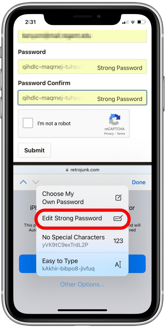 1661310485 671 Comment modifier un mot de passe suggere Safari iOS 16