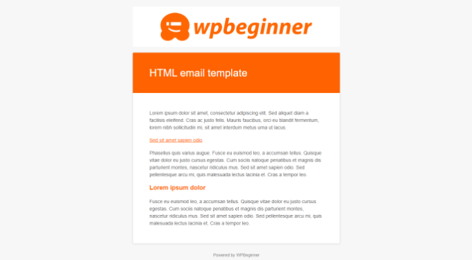 Modèle d'e-mail WooCommerce modifié Modèle d'e-mail WooCommerce modifié