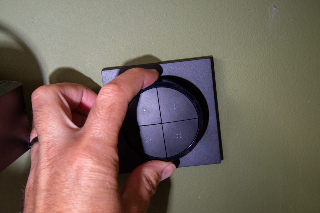 Philips Hue Tap Dial en cours d'utilisation