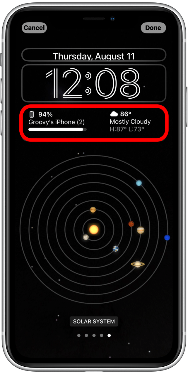 1661539208 380 Comment ajouter des widgets a lecran de verrouillage de liPhone