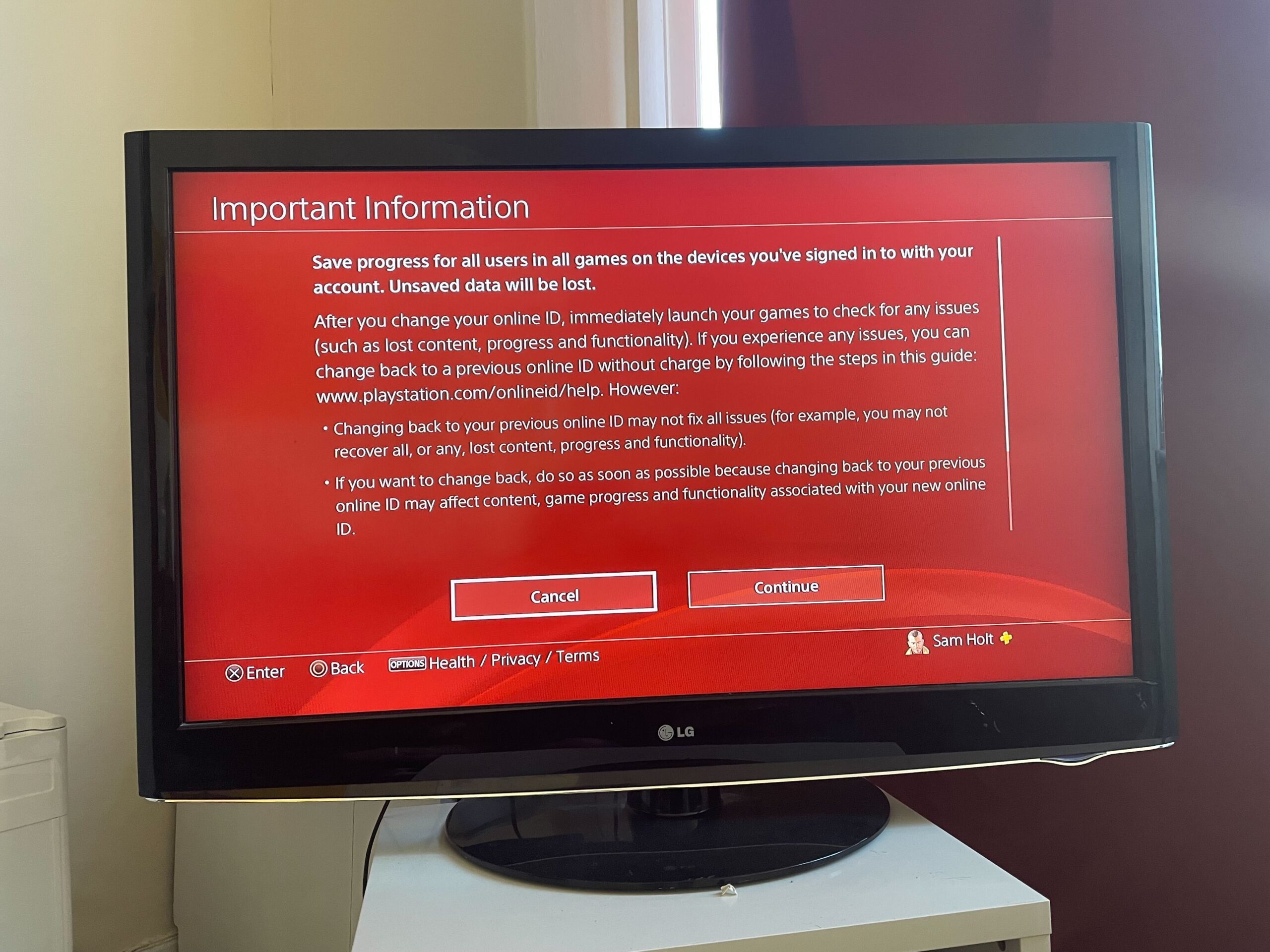 1661595371 189 Comment changer votre nom PS4