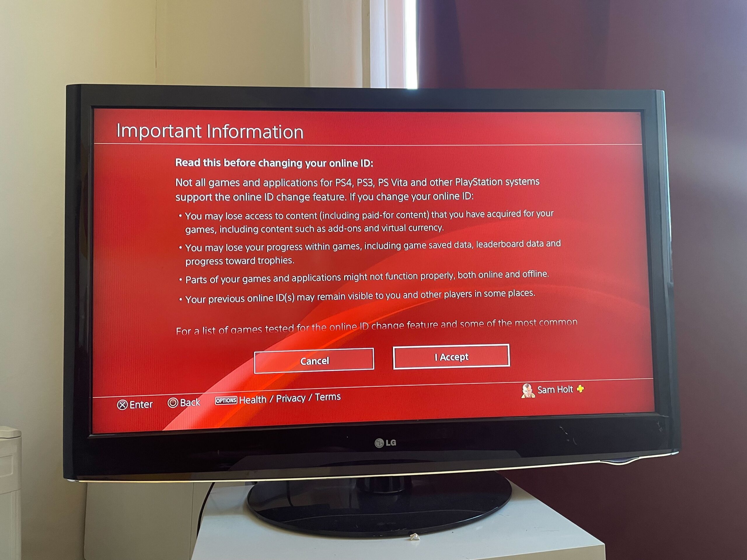 1661595371 278 Comment changer votre nom PS4