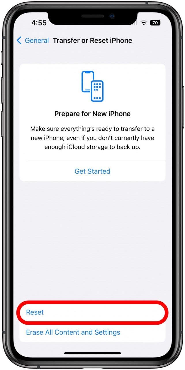 1661890093 385 Comment reinitialiser tous les parametres sur iPhone dans iOS 16