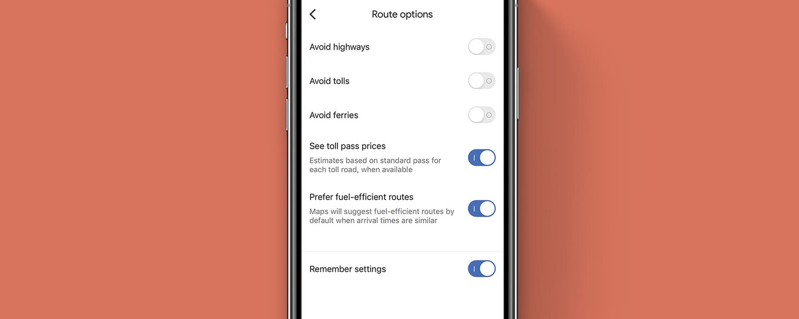 1661916731 Comment desactiver les itineraires economes en carburant de Google Maps
