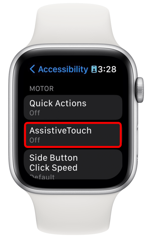 Appuyez sur AssistiveTouch.