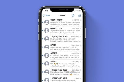 Comment afficher uniquement les messages non lus dans iOS 16