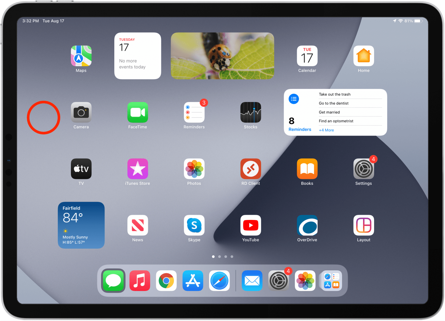 Comment ajouter un widget a lecran daccueil dans iPadOS 15