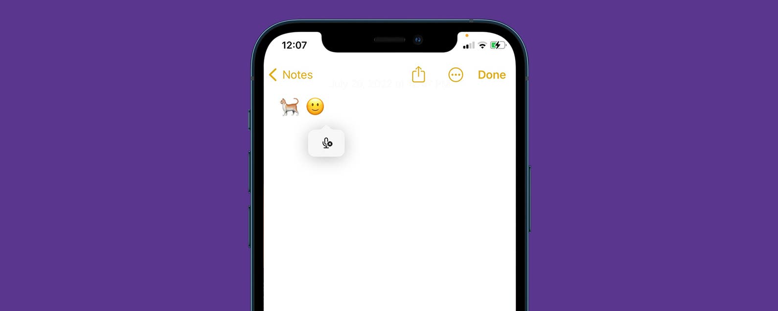Comment dicter des emojis sur iPhone iOS 16