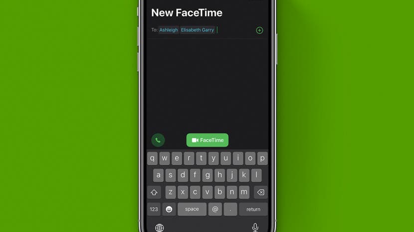 Comment grouper FaceTime sur iPhone 2022