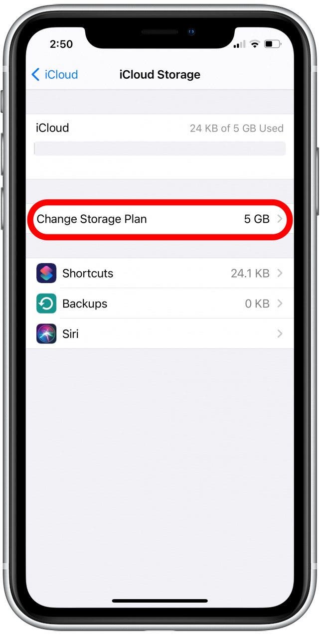 Comment modifier les plans de stockage iCloud et annuler les