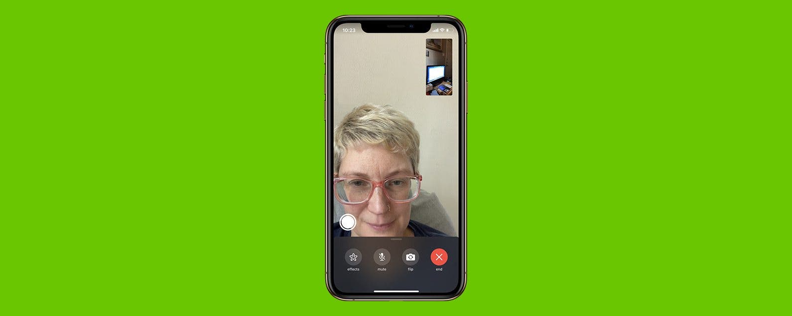 Comment retourner la camera pendant un appel FaceTime 2022