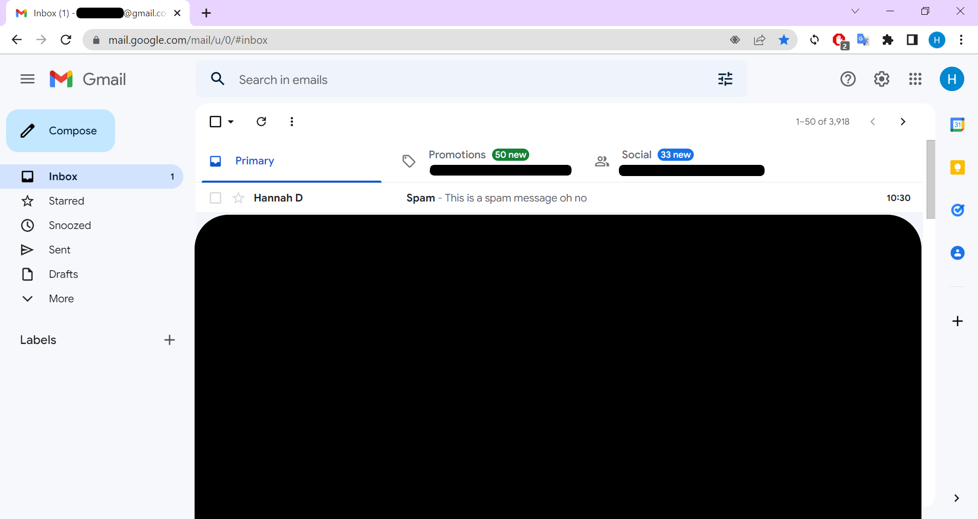 Comment signaler un spam dans Gmail