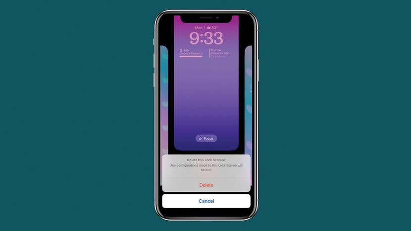 Comment supprimer un ecran de verrouillage sur iPhone dans iOS