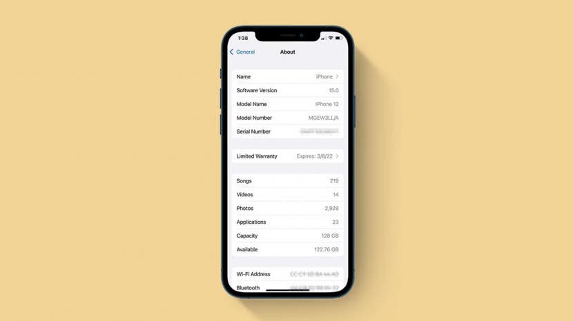 Comment trouver un numero de serie Apple et IMEI avec