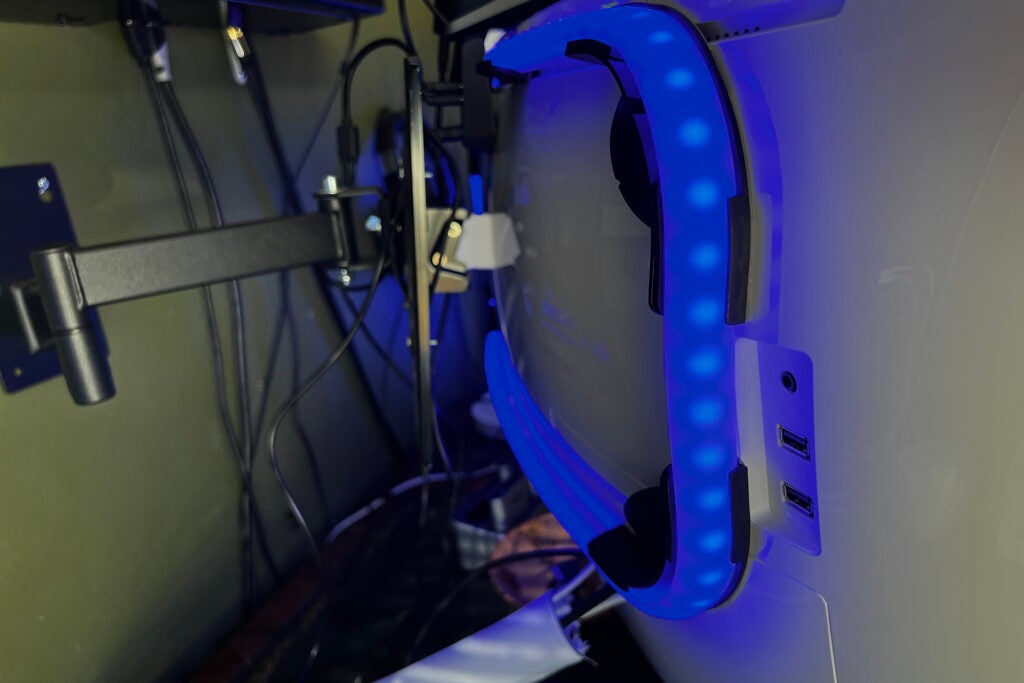 Bande lumineuse Govee DreamView G1 Pro en place