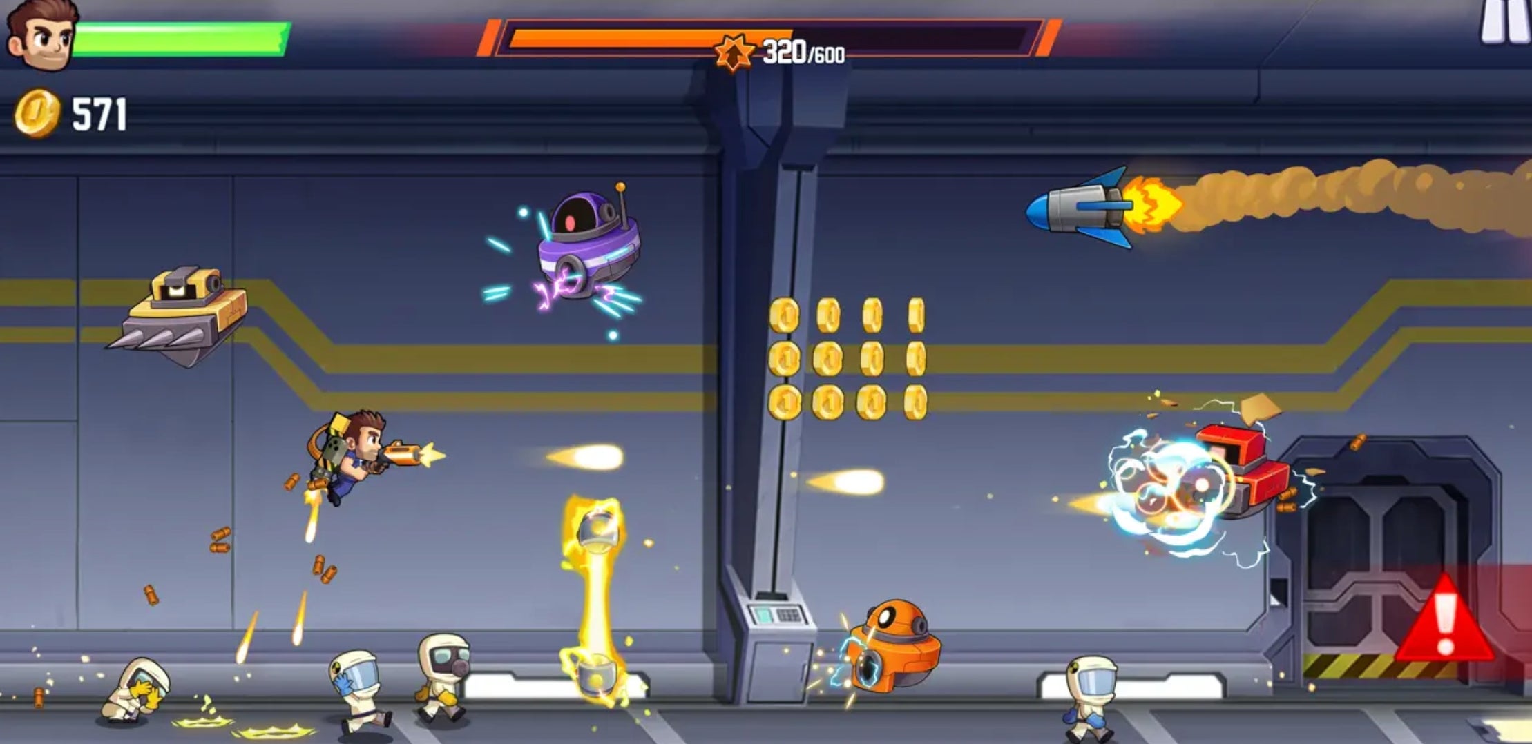 Jetpack Joyride 2 est enfin la mais il y a