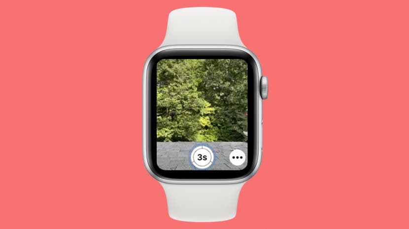 Prendre une photo sur lApple Watch est devenu encore plus