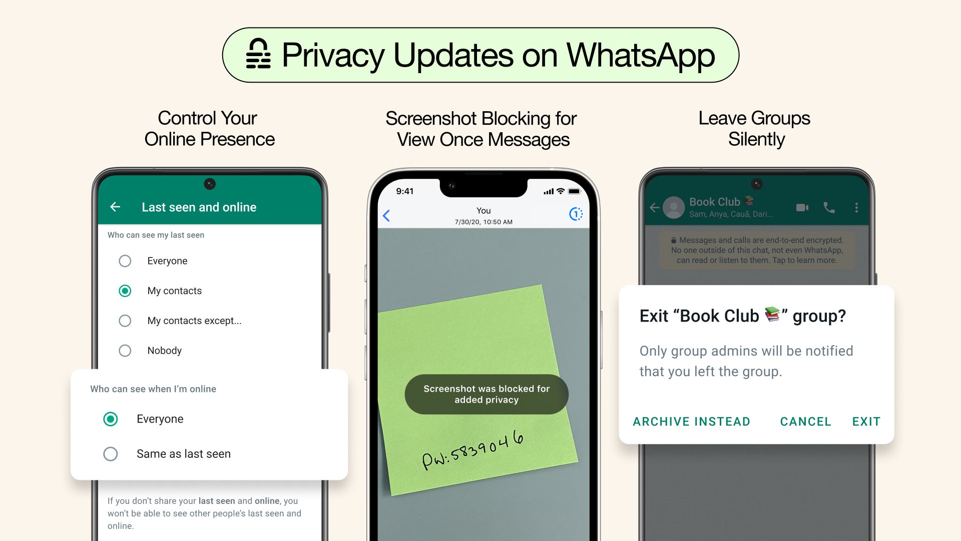 WhatsApp ferme une grande faille de confidentialite pour les messages